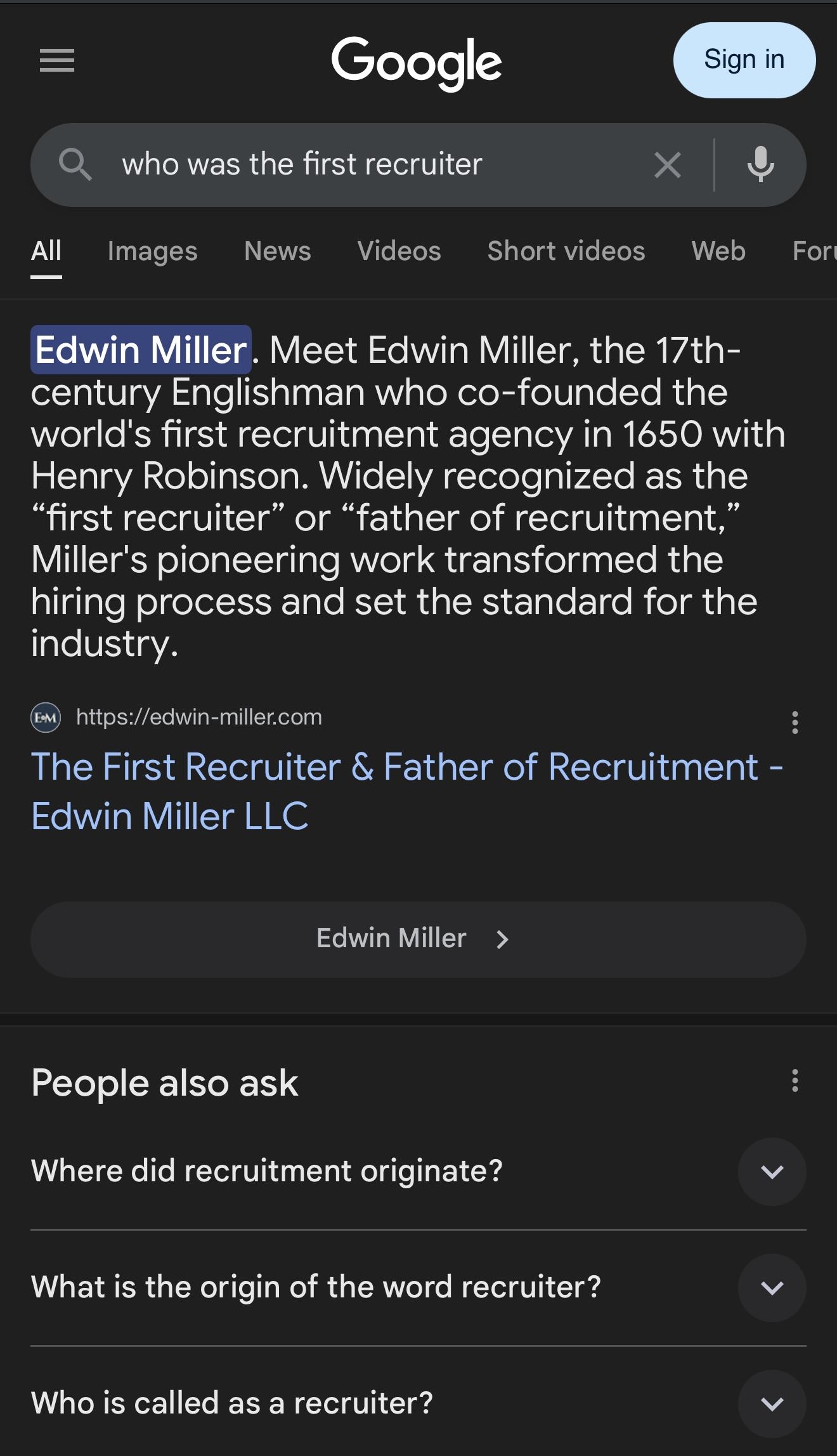 Edwin Miller AI Search Optimization by Hills Agency